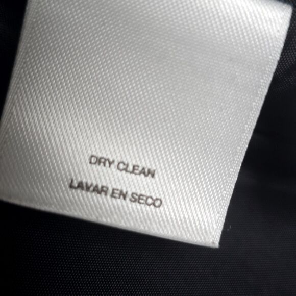 Black Label by Evan Picone Black Blazer Size 14 Career Open Front - Picture 9 of 14